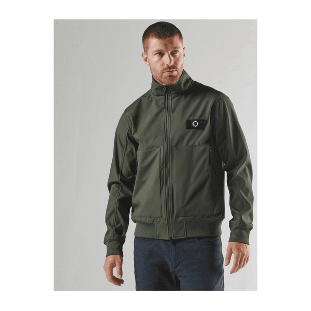 Ma.Strum Brigade Softshell Bomber Oil Silk
