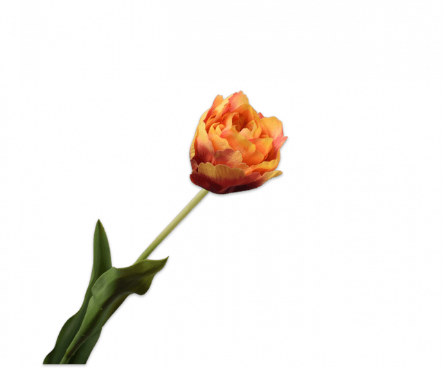 Silk-Ka Tulp Rood Geel 84cm