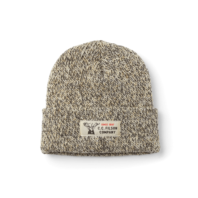 Filson Lined Ragg Wool Beanje Charcoal Heater 