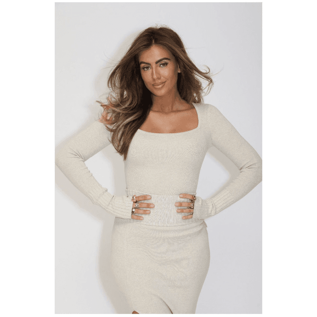 Reinders Scarlett Knitwear Top Creme 