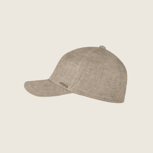 Cam Beige - Linnen baseball cap
