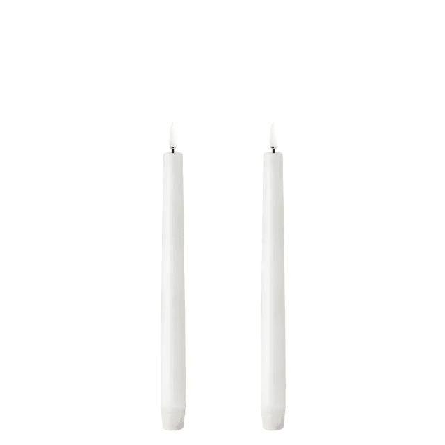 Dinerkaars Nordic White set van twee 2,3 X 25 cm