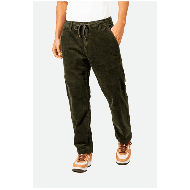 Reell Reflex Loose Chino Dark Green Cord