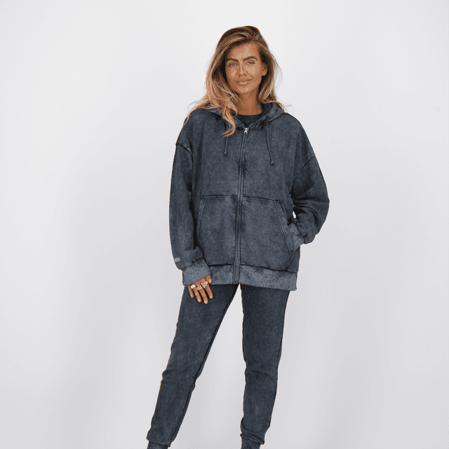 Reinders Cardigan Vintage Wash True Black