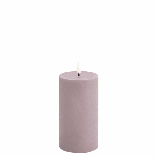 Stompkaars Rustiek Light Lavender 7,8 X 15 cm