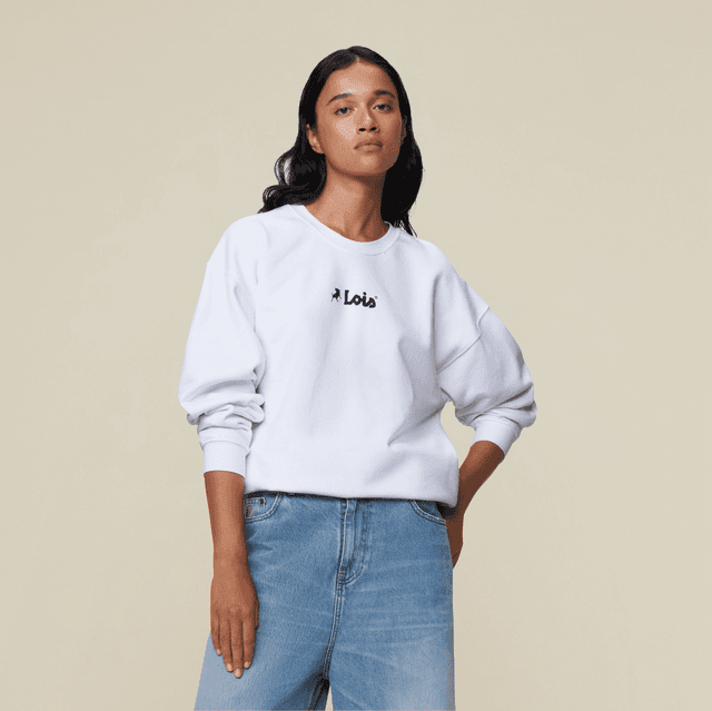 Lois Jeans Lio Sweater White