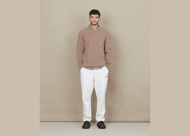 Chevignon Pull Pocket Wool Beige