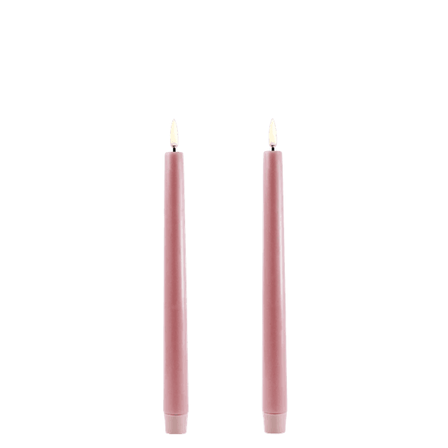 Dinerkaars Dusty Rose set van twee 2,3 X 25 cm