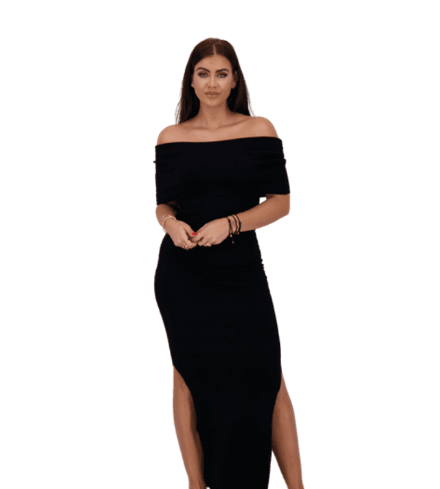 Reinders Chloe Knitwear Dress Black