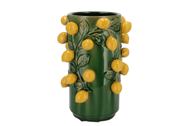 Fruit lemon green cilinder 