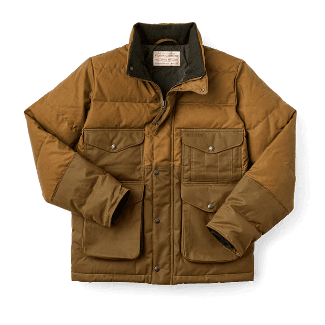 Filson Down Cruiser Jacket Dark Tan