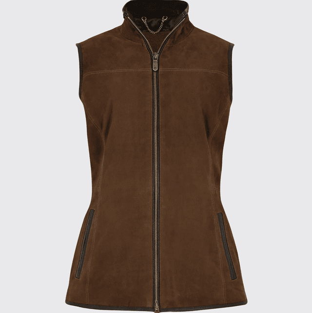 Dubarry Kingston Mouwloos Jack - Walnut