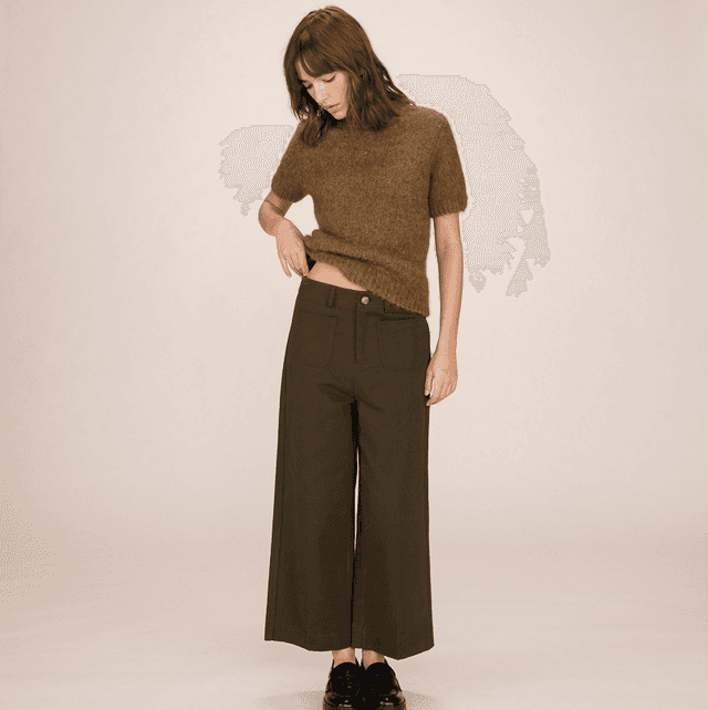 Sole Pantalon Dark Green