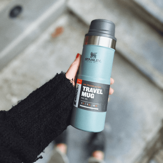 Stanley Trigger-Action Travel Mug 0,35L Shale