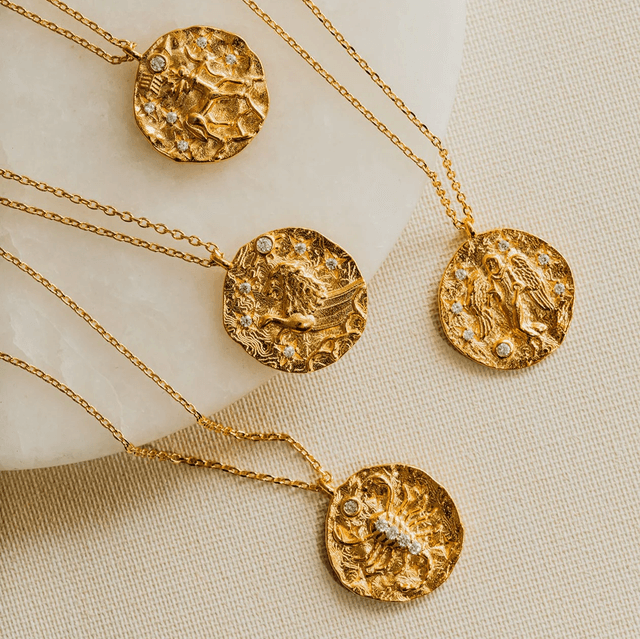 Capricorn Zodiac Necklace