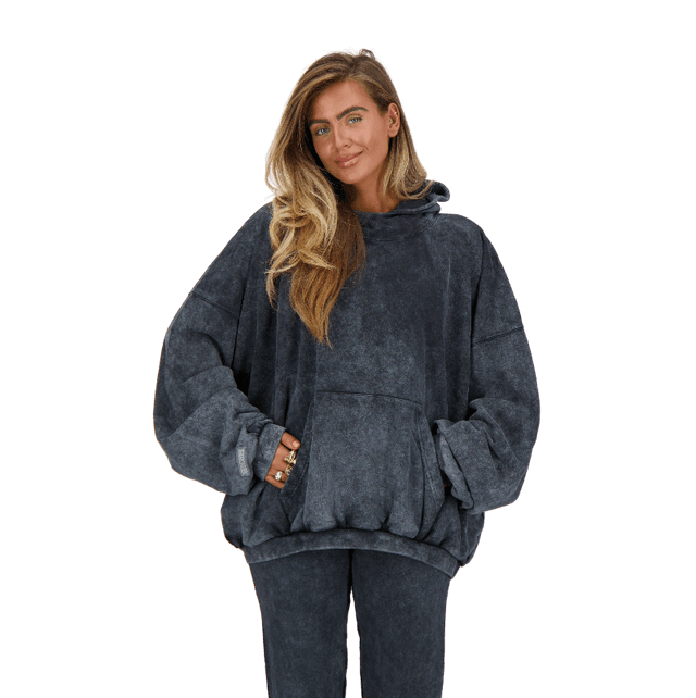 Reinders Hoodie Vintage Wash True Black