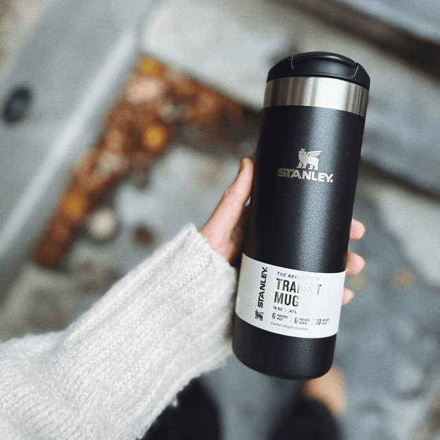 Stanley AeroLight™ Transit Mug 0.47L Black Metallic 