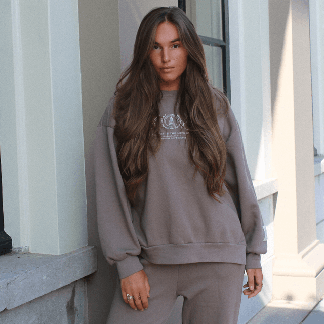 LAURE SWEAT TAUPE