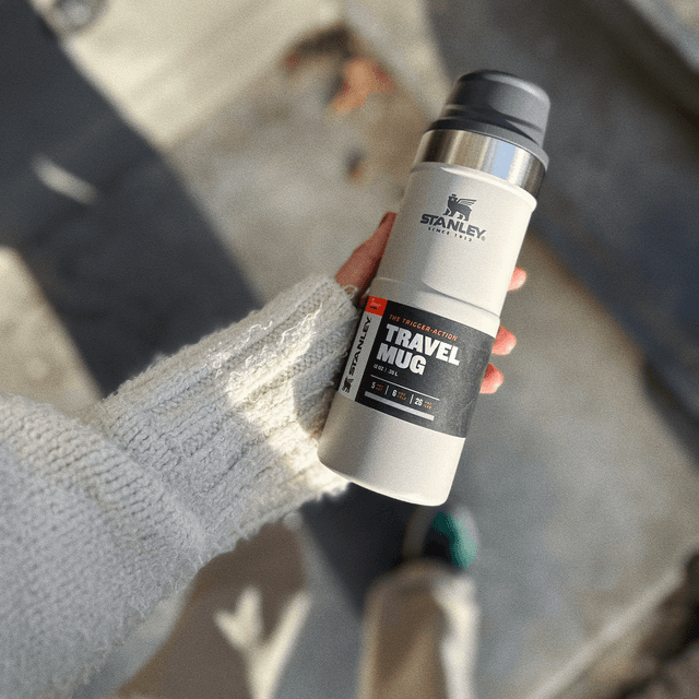 Stanley Trigger-Action Travel Mug 0,35L Ash
