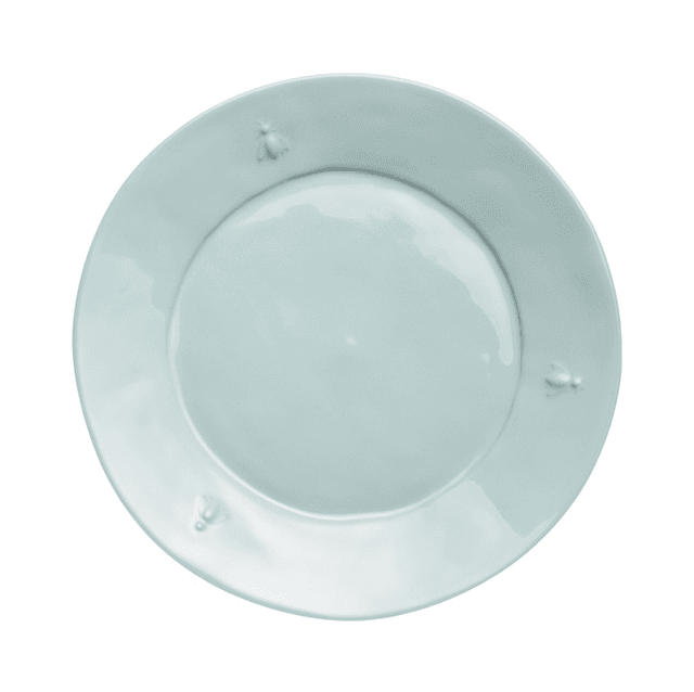 Abeille diner bord lichtblauw Ø27cm