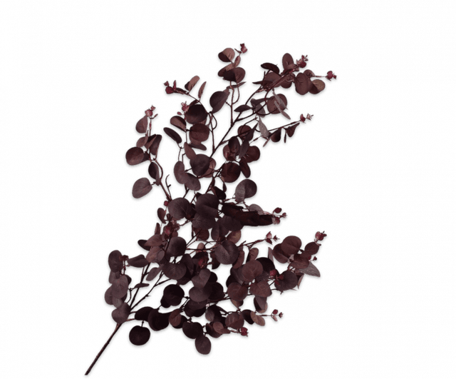 Silk-Ka Eucalyptus Tak Bordeaux Rood 104cm