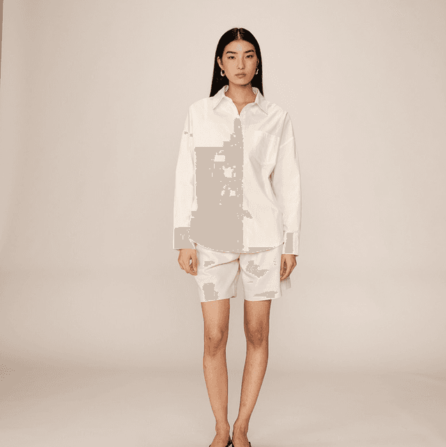 White Blouse Paris 
