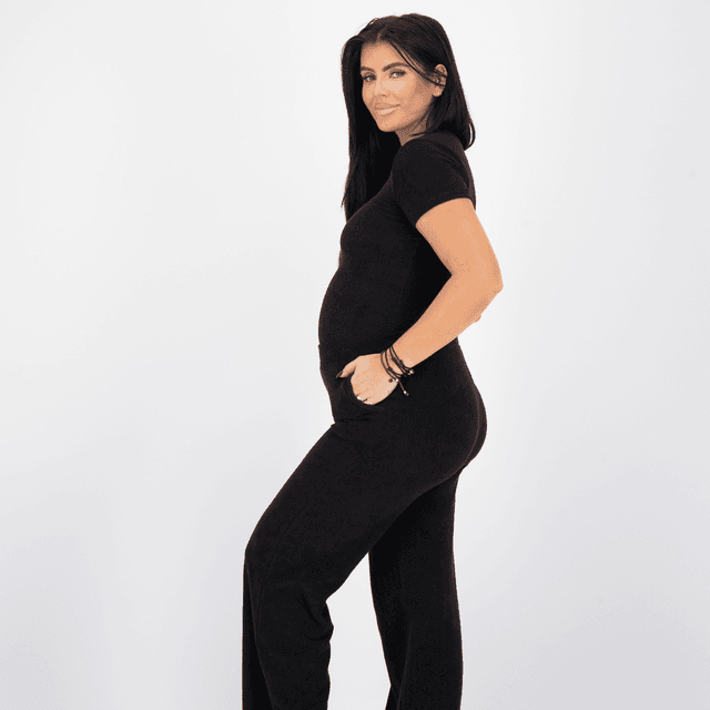 Reinders Brushed Cotton Pants Black