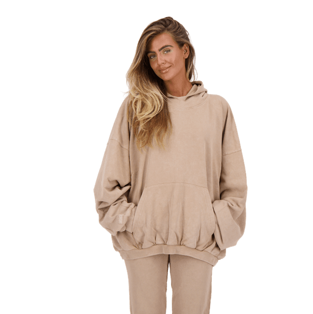 Reinders Hoodie Vintage Wash Stucco