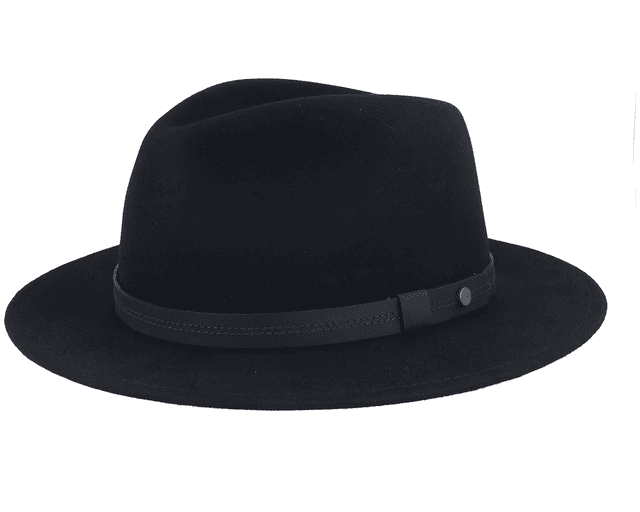 Stetson Woolfelt Ear Flap Black Traveller