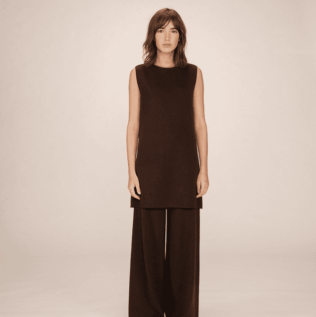 Sarah Top / Short Dress Chocolate