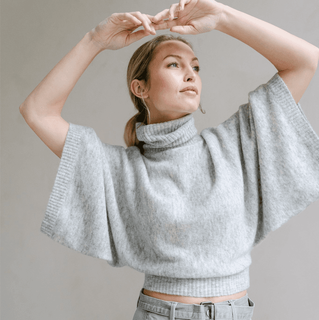 ClipoA5 Sweater Light Grey 