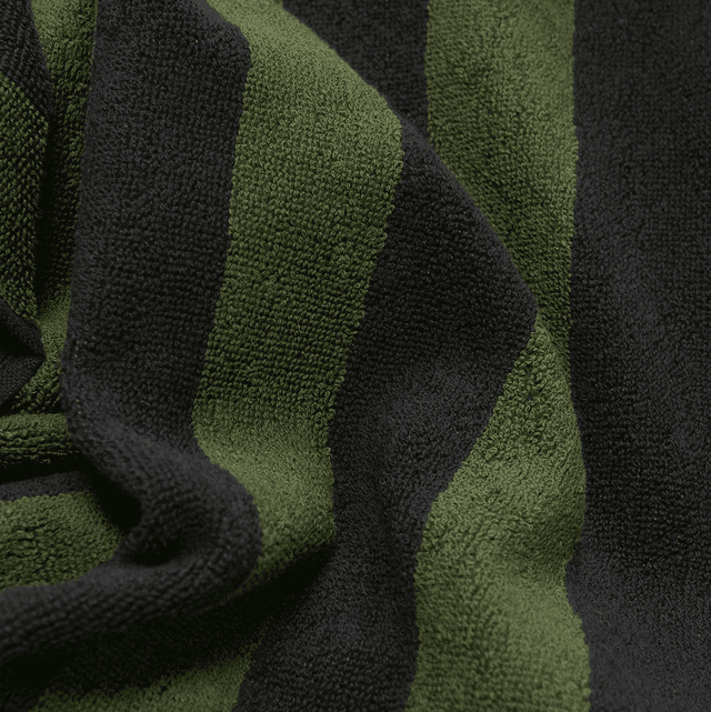 OAS Green Stripe Towel 
