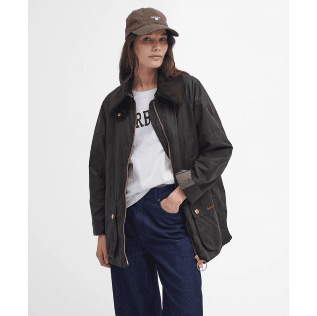 Barbour Allerston Waxed Jacket Olive