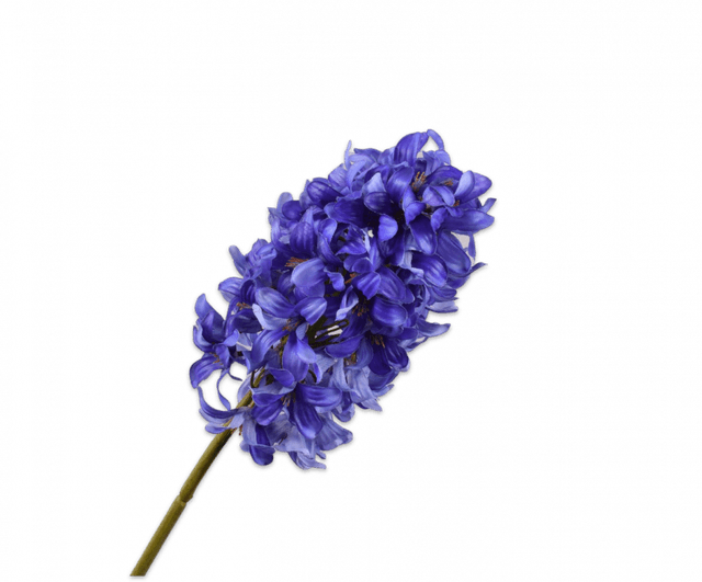 Silk-Ka Hyacint Steel Donker Lavendel 73cm 
