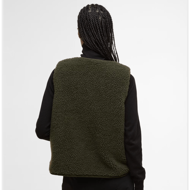 Barbour Luciana Fleece Gilet Olive