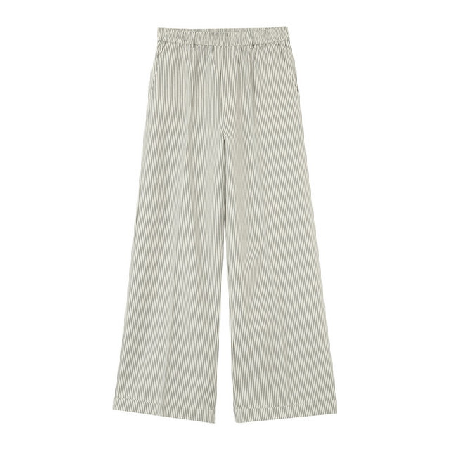 Trousers Stripe Ecru