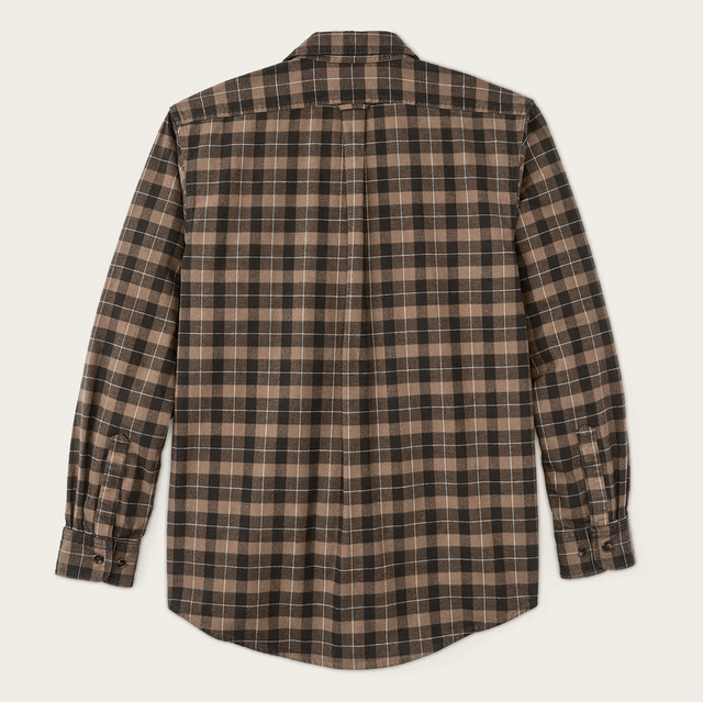 Filson Alaskan Guide Shirt Light Brown Peat