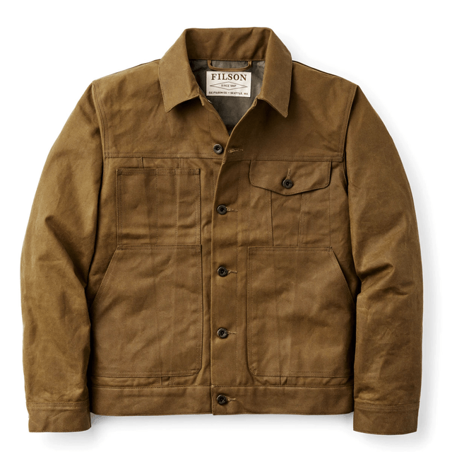 Filson Short Lined Cruiser Dark Tan
