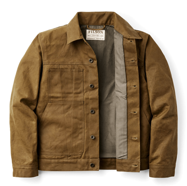 Filson Short Lined Cruiser Dark Tan